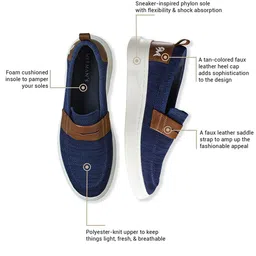 NEEMANS Unisex Textured Slip-On Sneakers image 2