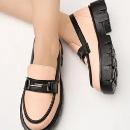 Shoetopia Women Slip-On Lightweight Horsebit Loafers-image-37