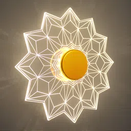 lampmaster Wallchiere Wall Lamp With Bulb image 1