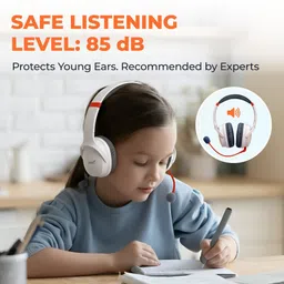 siro Smart Learning Bluetooth Headphones | Voice Feedback, Mic, Safe Volume, Over-Ear Bluetooth Headset image 3