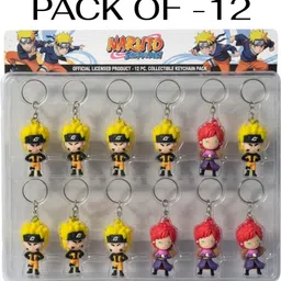 cutekeyring Cute Cartoon Character Keychain Combo 12 PCS Silicone Key Holder image 2