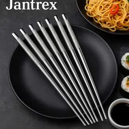 jantrex Cooking, Decorative, Eating, Training Stainless Steel Chinese, Japanese, Korean, Vietnamese Chopstick-picture-35