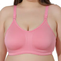 maroon Women Minimizer Non Padded Bra image 1