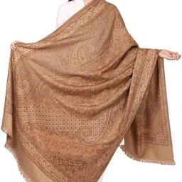 Kashmiri queen Cashmere Paisley Women Shawl-picture-27
