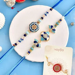 Voylla Set Of 2 Traditional Motifs Rakhis-picture-41