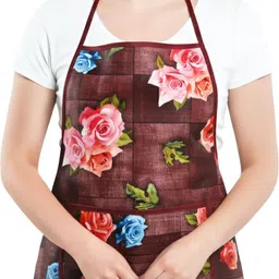 kuber industries PVC Home Use Apron - Free Size-picture-10