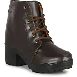 killer Latest Trendy Ankle Block Heel Boots Boots For Women image 2