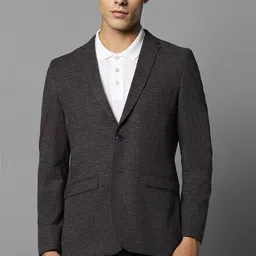 louis philippe sport Men Self Design Single Breasted Casual Blazer-picture-13