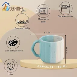 vish Pack of 6 Ceramic image 2