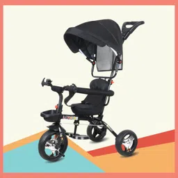 lsn rides TRICYCLE WITH CANOPY FOR 2-5 YEARS |90% ASSEMBLED TRICYCLE Tricycle-picture-25
