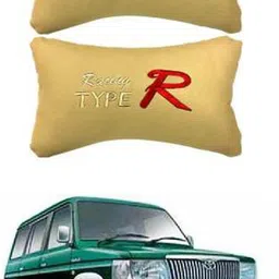 ronish Beige Leatherite Car Pillow Cushion for Toyota-picture-21