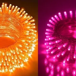 nkxik 40 LEDs 12 m Multicolor Steady String Rice Lights-picture-23