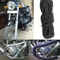 e-shoppe Bike Crash Guard Rope Guard/Leg Guard For Splendor image 2