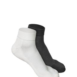 HEELIUM Men Odour-Free Breathable Padded Base Anti-bacterial Bamboo Quarter Length Socks-picture-29