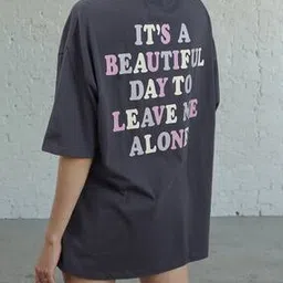 Shein Drop Shoulder Typographic Back Print Crew Tshirt-picture-15