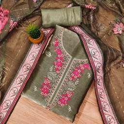 Maroosh Embroidered Unstitched Dress Material-picture-11