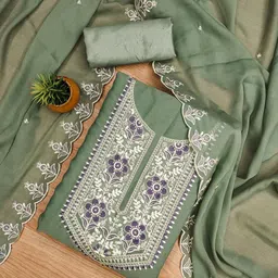 MANVAA Embellished Unstitched Dress Material-picture-33