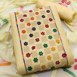 MANVAA Floral Printed Gotta Patti Unstitched Dress Material-picture-48