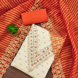 Maroosh Embroidered Unstitched Dress Material-picture-35