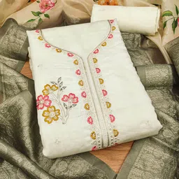 Maroosh Embellished Unstitched Dress Material-picture-16