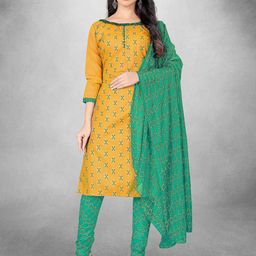 MANVAA Geometric Printed Unstitched Dress Material-picture-12