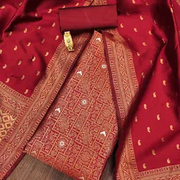 Maroosh Embellished Unstitched Dress Material-picture-19