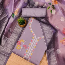 Maroosh Embellished Unstitched Dress Material-picture-22