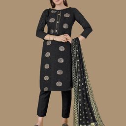 MANVAA Ethnic Motifs Woven Design Unstitched Dress Material-picture-48