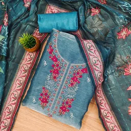 Maroosh Embroidered Unstitched Dress Material-picture-12