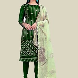 MANVAA Gotta Patti Embellished Unstitched Dress Material-picture-9
