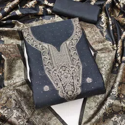 Panzora Banarasi Silk Unstitched Dress Material-picture-39