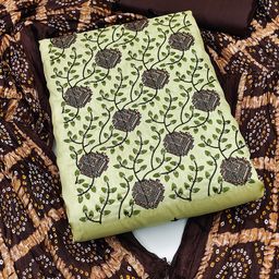 MANVAA Floral Embroidered Unstitched Dress Material-picture-32