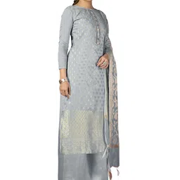 MANVAA Woven Design Unstitched Dress Material image 4