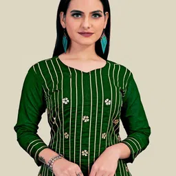 MANVAA Gotta Patti Embellished Unstitched Dress Material image 5