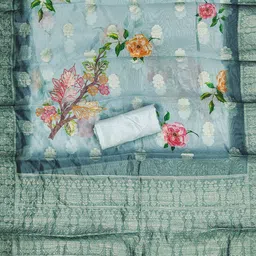 Maroosh Embellished Unstitched Dress Material image 4