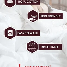 Layers Blue & Green Floral 104 TC Queen Bedsheet with 2 Pillow Covers image 2