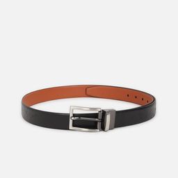 Allen Solly Men Textured Genuine Leather Formal Belt-picture-5
