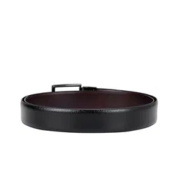 Da Milano Men Textured Leather Formal Belt image 2