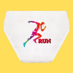 NUSYL Boys Pack of 3 Red,White,Yellow Printed Briefs image 3