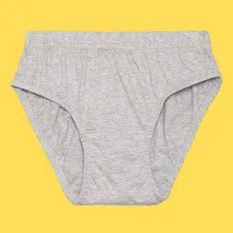 NUSYL Boys Pack Of 3 Grey, Red & Royal Blue Printed Briefs image 4