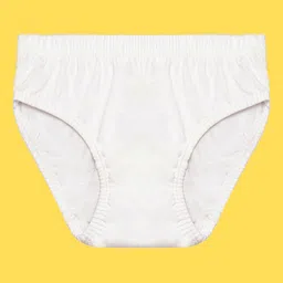 NUSYL Boys Pack Of 3 Graphic Printed Pure Cotton Basic Briefs image 4