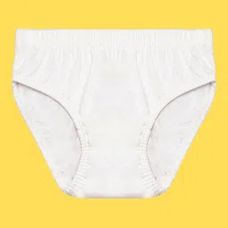 NUSYL Boys Pack of 3 Yellow,White,Grey Printed Briefs image 5