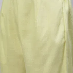 SERONA FABRICS Women Green Floral Printed Gotta Patti Kurta with Trousers & With Dupatta image 3