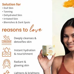 Globus naturals Set of 2 Ubtan 6 Step Skin Lightening & Brightening Facial Kits - 40g Each image 2