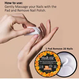 MasKing Pack Of 5 Bamboo Facial Sheet Mask For Oil Control & Nail Polish Remover Wipes image 5