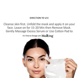 MasKing Pack of 5 Facial Sheet Mask & Nail Polish Remover Pads image 5