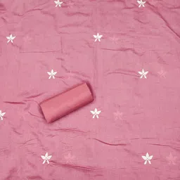 SHADOW & SAINING Floral Zari Embroidered Unstitched Dress Material image 3