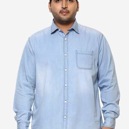 John Pride PLus Size Spread Collar Pure Cotton Casual Shirt-picture-45