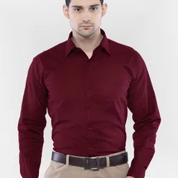ASCIIBLUES Spread Collar Cotton Casual Shirt-picture-12
