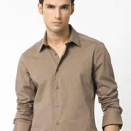 RARE RABBIT Men Comfort Slim Fit Opaque Casual Shirt-image-27